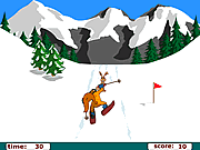 Play Alpine skiing sqrl style Game