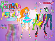 Play Dress bloom up Game