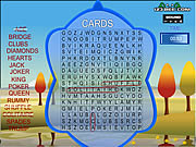 Word search gameplay 4 cards