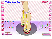 Play Fashion dream toes Game