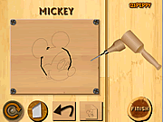 Play Wood carving mickey Game