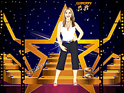 Play Cute britney spear dress up Game