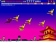 Play Ninja air combat Game