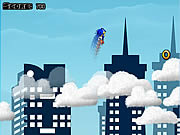 Sonic on clouds