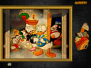 Play Puzzle mania donald duck Game