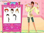 Play Summer time fashion dress up Game