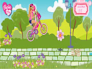 Play Barbie me bike game Game
