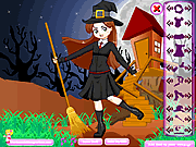 Play Student witch dress up Game