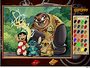 Play Lilo and stich online coloring Game
