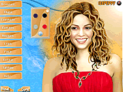 Play Shakira make up Game