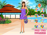 Play Day pool party dress up Game