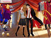 Play Harry and ginny dress up Game