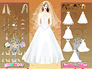 Play Butterfly princess bride dress up Game
