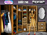 Play Isabellas room dress up Game
