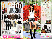 Play Early fall fashion dress up Game