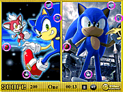 Play Sonic similarities Game