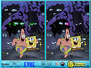 Play Sponge bob spot the difference Game