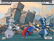 Play Justice league training academy superman Game