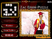 Play Zac efron puzzle Game