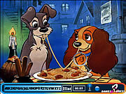 Play Hidden alphabets lady and the tramp Game