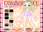 Play Cover model dress up april Game