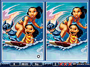 Lilo and stitch-spot the difference