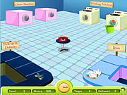The laundry shop Game