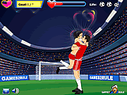Play Soccer kissing Game