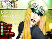 Play Lady gaga makeover Game