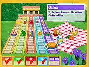 Play Doras do together food pyramid Game