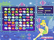 Play Tinkerbells jewel jumble Game