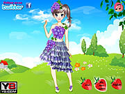 Play Cute fruit doll dress up Game