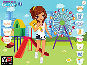 Play Riesenrad park dress up Game