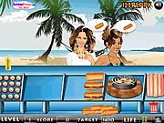 Play Serve the celebrities Game