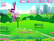 Play Barbie bike stylin ride Game