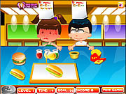 Play Fast food rush Game