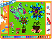 Play Coloring picture butterfly Game