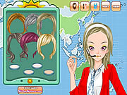 Play Weather girl make up game Game