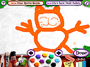 Play Lily paint magic Game
