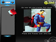 Play Tile builder superman Game