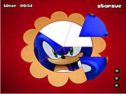 Sonic the hedgehog round puzzle