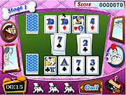 Play 101 dalmatians card battles Game