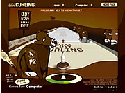 Play Brown cow curling Game