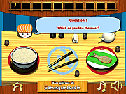 Play Sushi quiz Game