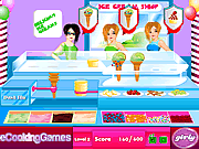 Play Ice cream shop management Game