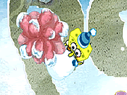 Play Sponge bob square pants snowpants Game
