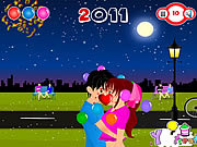 Play New year kiss Game