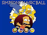 Play Simpsons magic ball Game