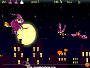 Play Baby witch in halloween night Game