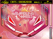 Play The rambling wheels pinball Game